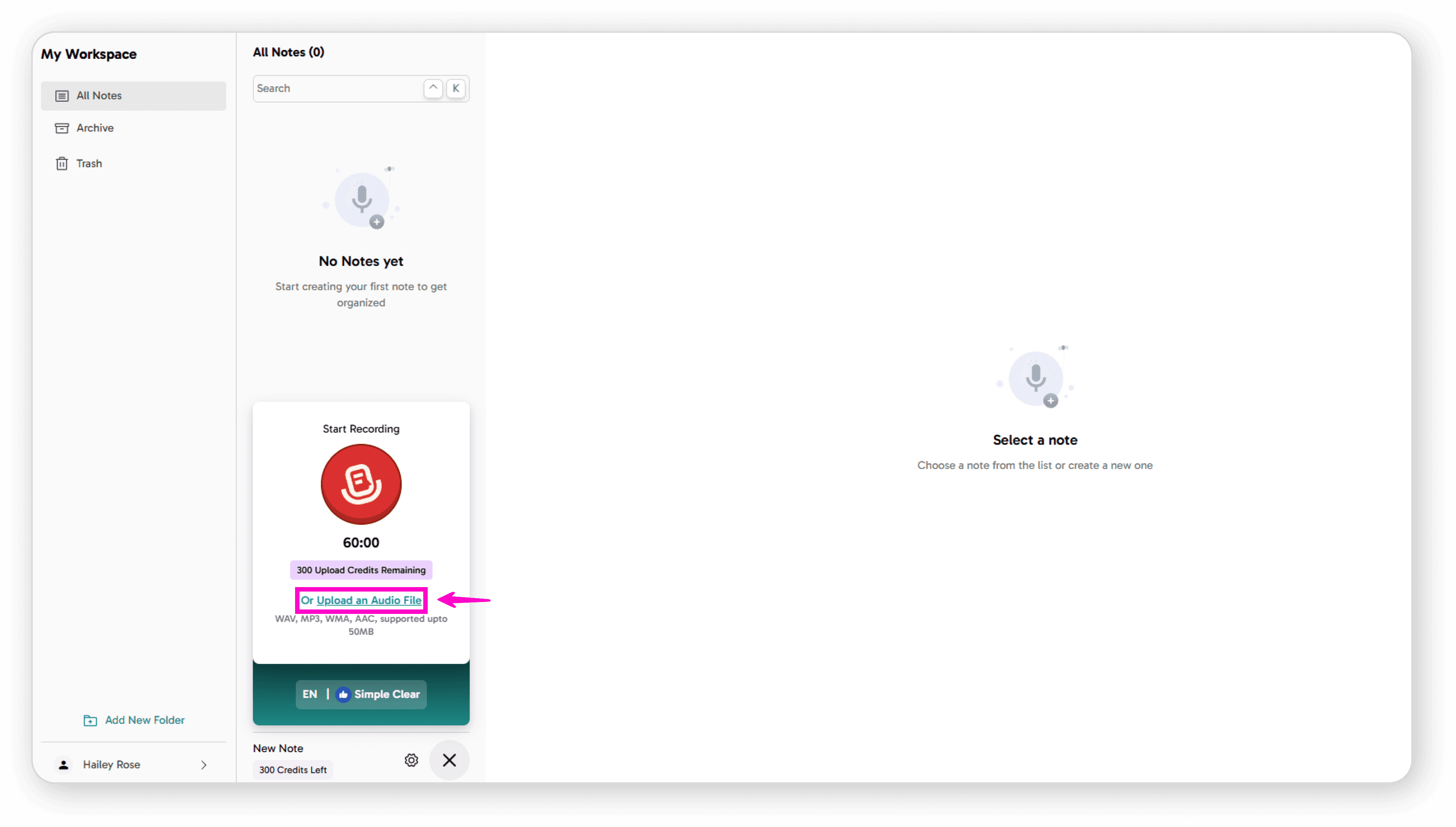 Input method options