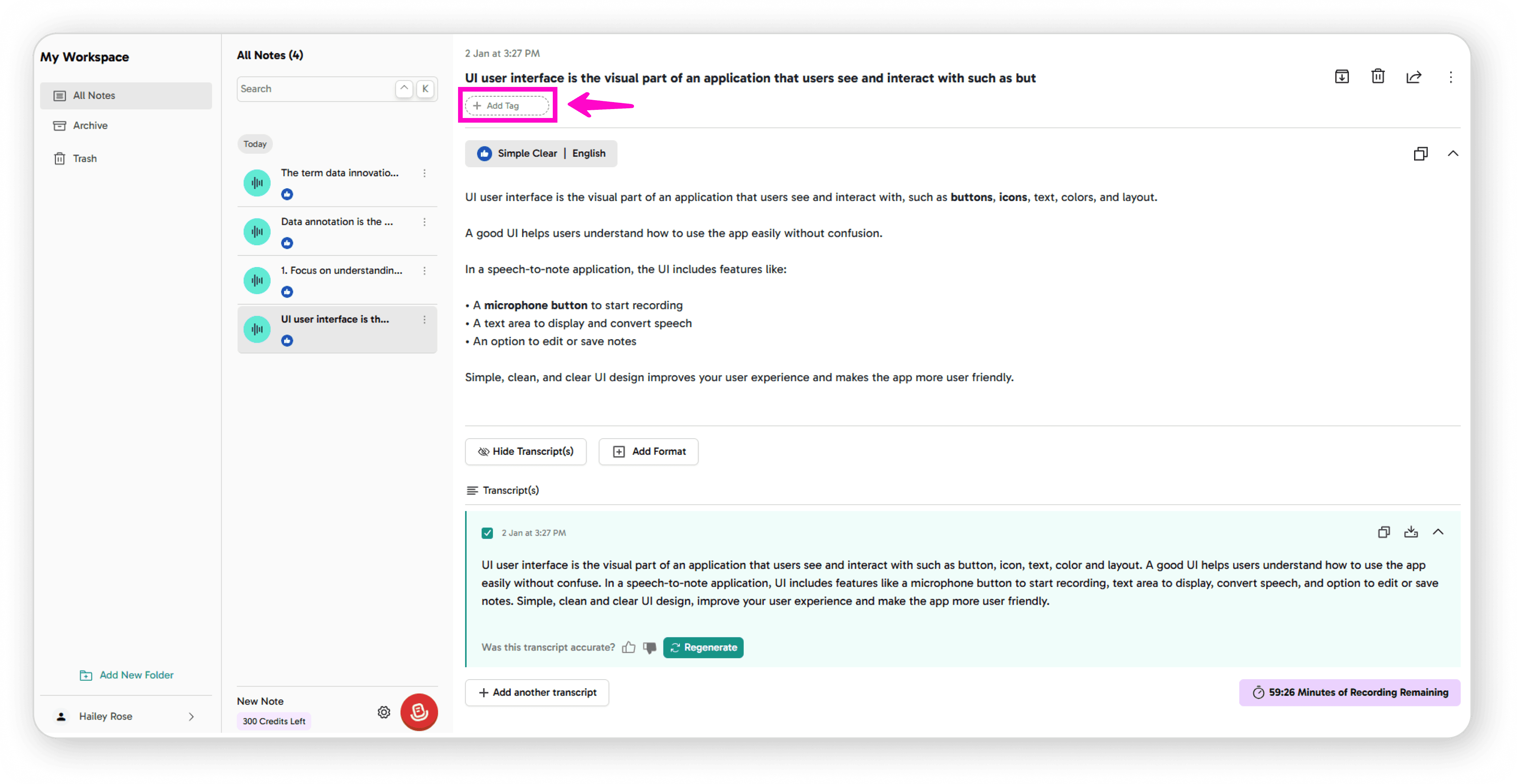 Add tags for organization