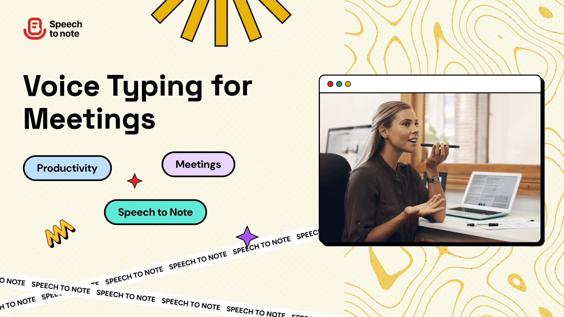 Talk Typing Voice Typing for Meetings: Ensuring No Idea is Left Behind | Speech to Note